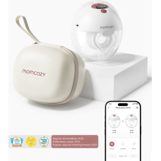 Momcozy M5 Breast pump with app control – Single set Red