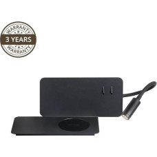 No Name WALL LAMP FIJI 19132-BK 5+3W LED CHARGER