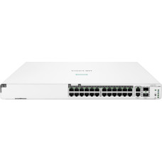 Hewlett-Packard HPE Aruba Networking Networking Instant On Switch 20p Gigabit CL4 4p Gigabit CL6 PoE 2p 10GBT 2p SFP+ 370W 1960