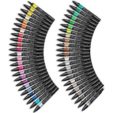 Winsor & Newton - Brushmarker Essential Collection 48pcs in Open Box (832383)