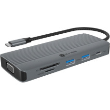 No Name ICY BOX IB-DK4040a-CPD Wired USB 3.2 Gen 1 (3.1 Gen 1) Type-C Aluminium, Silver