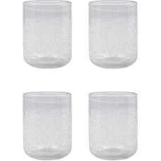 House Doctor - Rich Glass - H11 cm - Clear - Set of 4