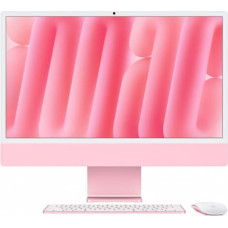 Apple iMac 24 inch: M4 10/10, 16GB, 512GB SSD - Pink