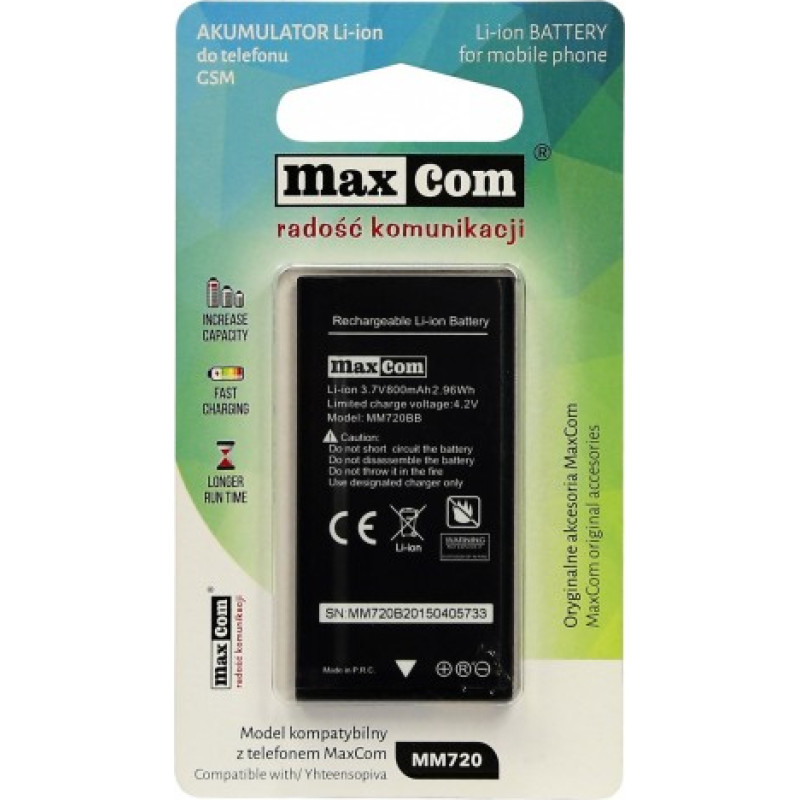 Maxcom Battery Li-ion MM720