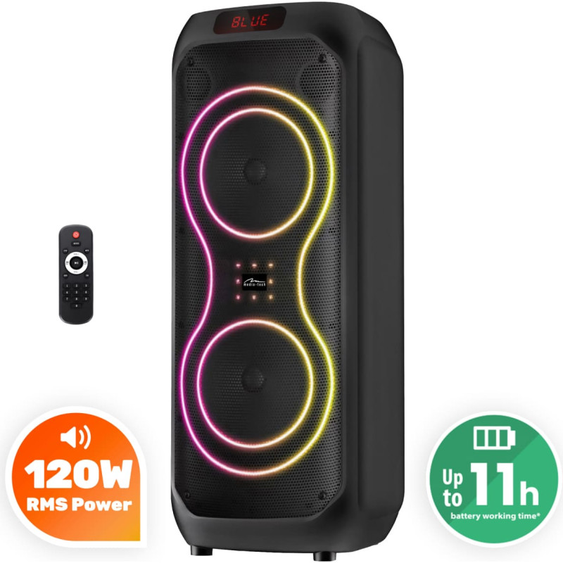 Media-Tech Large portable speaker power audio MAX MT3185