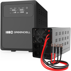 Green Cell UPSLPPC1200 uninterruptible power supply (UPS) Line-Interactive 2 kVA 1200 W