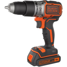 Black & Decker Black&Decker Hammer Drill BL188K-QW 18V BL 1Batt 400mA Kitbox | BLACK & DECKER