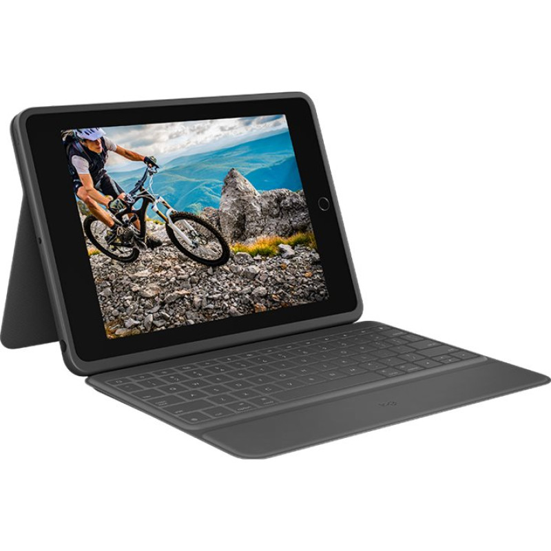 Logitech - Rugged Folio Cover iPad 10,2 Graphite