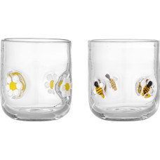 Bloomingville - Buzz Drinking Glass - Set Of 2 - Clear
