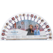 Disney Kids Licensing - Disney Frozen - 20-pack pencils w/eraser toppers (017407020)
