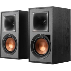 Klipsch Reference R-51PM Powered Bookshelf Speakers, Black, Pair
