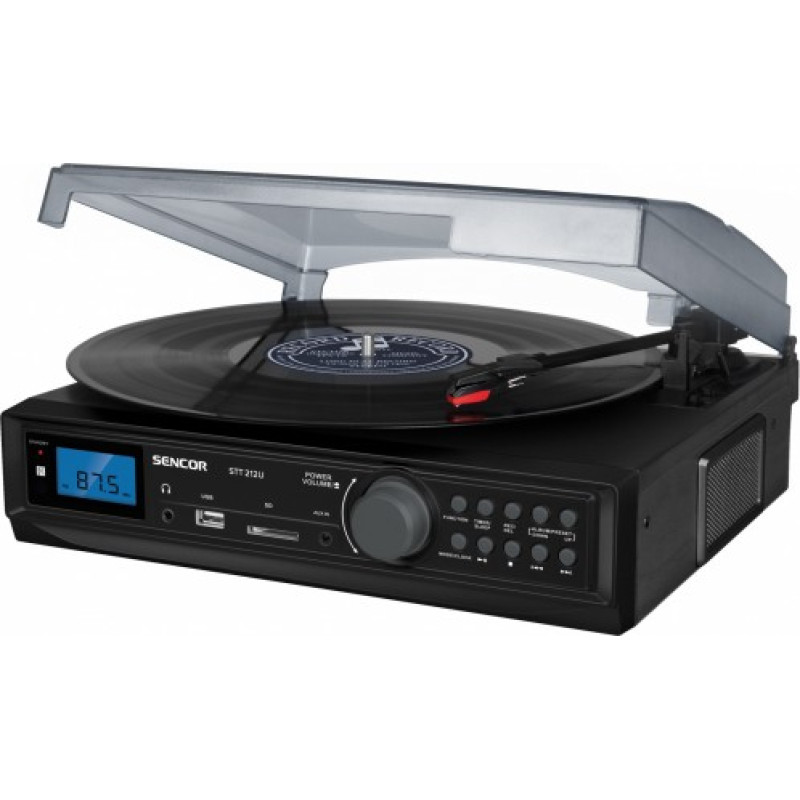 Sencor Gramophone STT 212U Tuner FM,USB/SD, MP3, B
