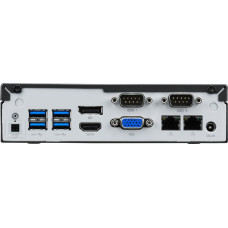 Shuttle XPC slim Barebone DL40N, Intel N150, 1x DDR5, 2x LAN (2x 2.5Gbit), 2xCOM,1xHDMI,1xDP, 1x VGA, fanless, 24/7 permanent operation