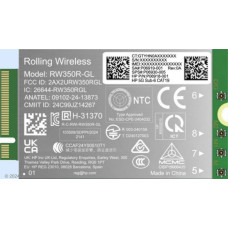 HP 5G Modem m.2 WWAN 4G/5G Sub-6 GHz FM350-GL Mobile Broadband Cellular (compatible with WWAN-ready EliteBook 8 X - G1i G1a - 13 14 16, Flip, ZBook 8 X Fury - G1i G1a - 14 16 18) / B8BD4AA