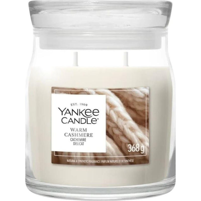 Yankee Home Medium Candle Yankee Candle WARM CASHMERE 368 g