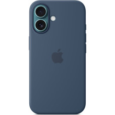 Apple Silicone case with MagSafe for iPhone 16 - denim