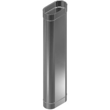 Wadex Kaminų įdėklas WADEX 103, ovalus, D100-200 mm, 1 m