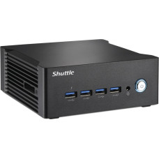 Shuttle Nano PC NA10H7, AMD Ryzen™ 7-8845HS APU, Radeon780M , 2xHDMI, 2xUSB-C 4.0(DP), 2x2.5Gbit LAN, 24/7 permanent operation, incl. VESA