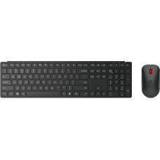 Lenovo 4X31S04814 keyboard Mouse included Office RF Wireless + Bluetooth German Black