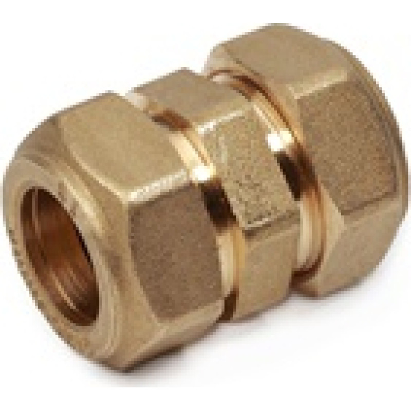Giacomini COUPLING DOUBLE 10X10 R560Y003 FOR COPPE