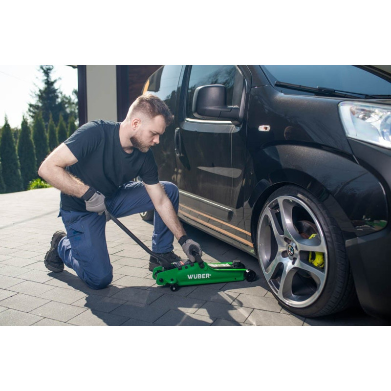 Wuber Low-profile car jack 80–375 mm 2.5 t W22002 WUBER
