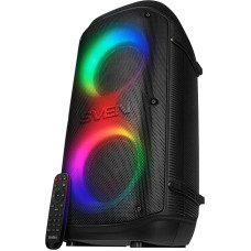 Sven PS-800, black, power output 2x50W (RMS), TWS, Bluetooth, FM, USB, microSD, LED-display, lithium battery, SV-021511