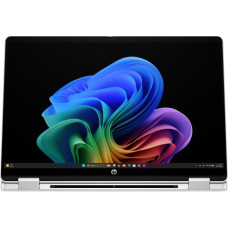 HP OmniBook 5 Flip NG AI 14-km0001nnx - Ultra 7 355, 32GB LPDDR5X 7467 on-board, 512GB , Touch/14.0 2K (1920x1200) OLED, Glacier Silver DF+ AI logo - 5MP IR TNR, Not Included 65W AC Adapter, Win 11 Home, 1 years / DL5T3EA#ABB