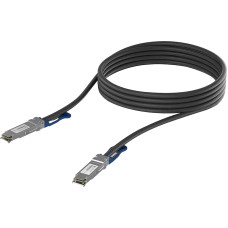 Ubiquiti UACC-DAC-QSFP28-0.5M QSFP28 direct attach cable with a 100 Gbps max data rate, Compatible with QSFP28 and QSFP+ interfaces