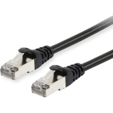 Equip Cat.6A S/FTP Patch Cable, 30m, Black