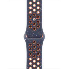 Apple MYJX3ZM/A smart wearable accessory Band Blue, Orange Fluoroelastomer