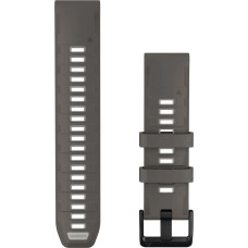 Garmin watch strap QuickFit 22mm fenix 9 Pro, pebble grey/silver