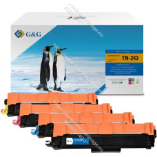 G&G 16019 toner cartridge 4 pc(s) Compatible Black, Cyan, Magenta, Yellow