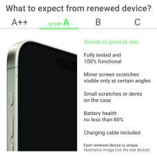 Apple Renewed Grade A | Apple iPhone 16e | Black | 6.1 