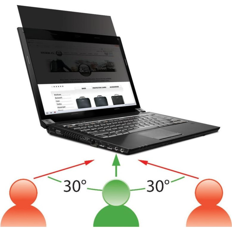 No Name Mobilis 016227 display privacy filter 33.8 cm (13.3