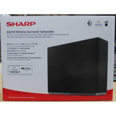 Sharp AQUOS Wireless Surround Subwoofer | Sharp AQUOS Surround Subwoofer | CP-AWS0101 | Wi-Fi | DAMAGED PACKAGING | Wireless connection