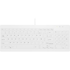 No Name Contour Design Active Key Contour QuickClean Medical Keyboard IP68 Compact Wired White C7012