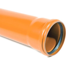 Wavin Lauko kanalizacijos vamzdis Wavin, Ø 160 mm, SN4, 2 m