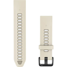 Garmin watch strap QuickFit 20mm fenix 9 Pro, cream/french grey