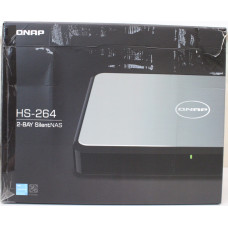 Qnap | QNAP | 2-Bay SATA fanless home NAS | HS-264 | Up to 2 SATA 6Gb/s, 3Gb/s | Intel Celeron | N5105 4-core/4-thread | Processor frequency 2.9 GHz | 8 GB | N/A | DAMAGED PACKAGING, DEMO