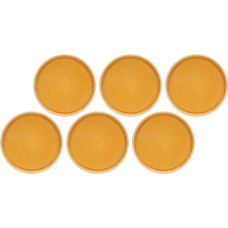 Rose&Tulipani Arpeggio Set 6 salad plates 21 cm, orange