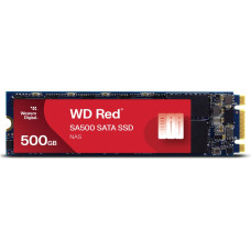 Sandisk SSD|SANDISK|350xTBW rating|MTBF 1750000 h|Read speed 560 MB/s|Write speed 530 MB/s|Serial ATA III|M.2|500 GB|POWERED BY SANDISK|Red SA500|WDS500G1R0B