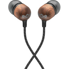 Marley Wired Earbuds | Smile Jamaica | Built-in microphone | USB Type-C | Signature Black