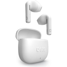 SBS wireless earbuds Go Pods TWS, white