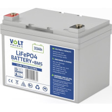 Volt Polska LITHIUM IRON PHOSPHATE LiFePO4 BATTERY 12V 33Ah 30A