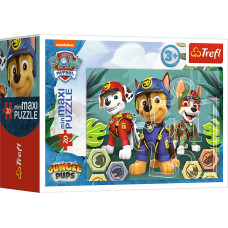 Trefl PAW PATROL Mini Maxi dėlionė „Šuniukai-patruliai