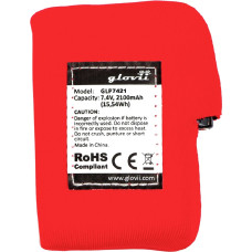 Glovii Akumulator Li-Poly 2100 mAh do ogrzewanych rękawic i czapki, 7,4 V