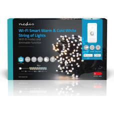 Nedis WIFILX02W100 decoration lighting Light decoration chain 100 bulb(s) LED 3.21 W G