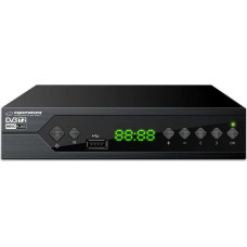 Esperanza EV107R TV set-top box Cable Black