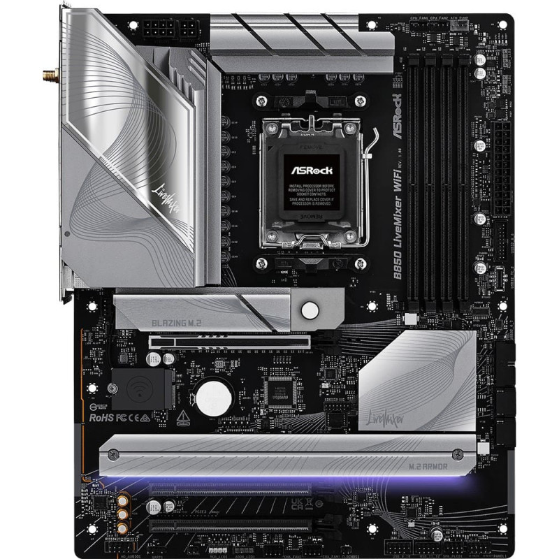 Asrock B850 LiveMixer WiFi AMD B850 Socket AM5 ATX