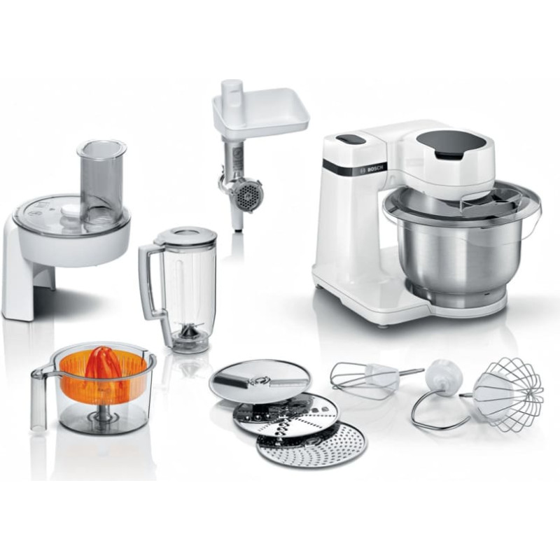 Bosch Serie 2 MUMS2EW40 food processor 700 W 3.8 L White